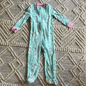 LittleMe | Footie Unicorn Pjs | 24m